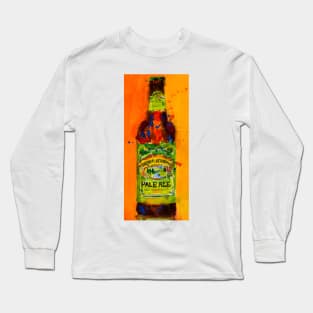 Sierra Nevada Pale Ale Beer Art Print from original Watercolor - Man Cave - College Dorm -Bar Art Long Sleeve T-Shirt